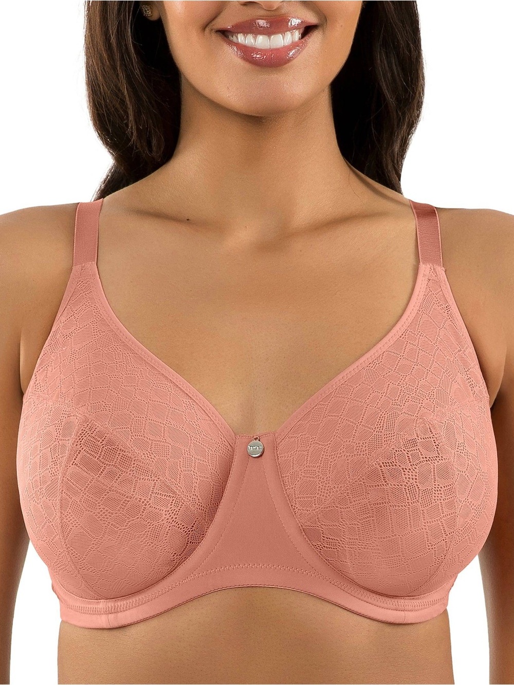 PARFAIT ENORA P5272 SUPPORTIVE FULL COVERAGE UNLINED MINIMIZER MUTED CLAY 36DD